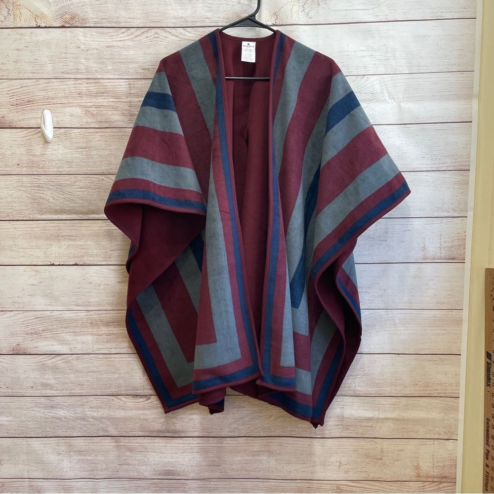 WOOLRICH SOFT FLEECE REVERSIBLE BLANKET‎ WRAP